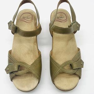 Dansko Women’s Sara Platform Sandals SIZE EU 38, US 7.5